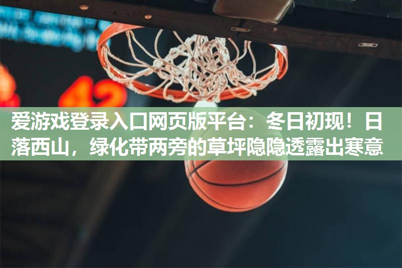 爱游戏登录入口网页版平台：冬日初现！日落西山，绿化带两旁的草坪隐隐透露出寒意