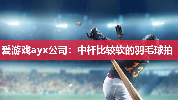 中杆比较软的羽毛球拍