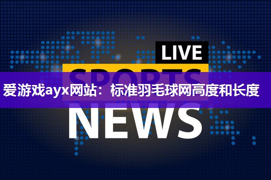 标准羽毛球网高度和长度
