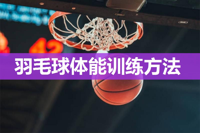 羽毛球体能训练方法
