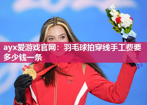 羽毛球拍穿线手工费要多少钱一条