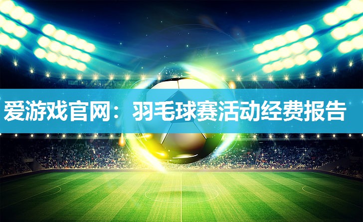 羽毛球赛活动经费报告